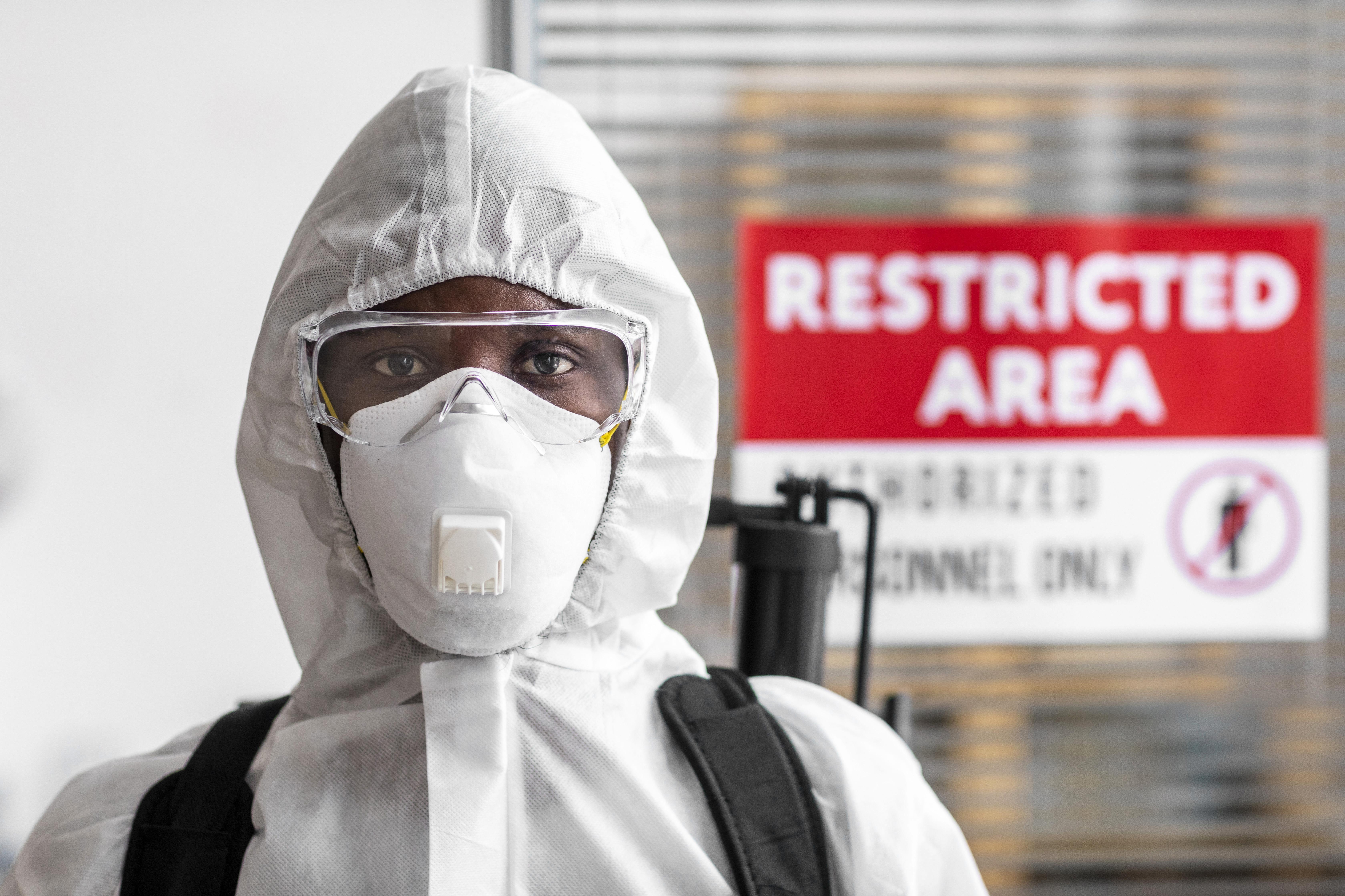 Portrait Person Protective Equipment