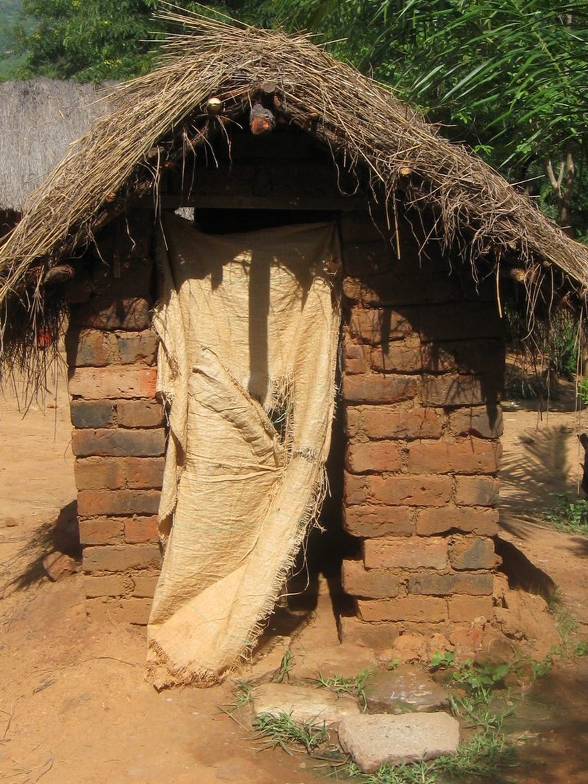 Figure3 An Improved Form Of Sanitation A Household Pit Latrine In Tanzania